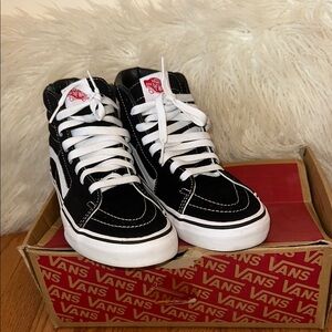Vans Classic Black and White High-Tops